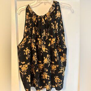 Floral Sleeveless Top
